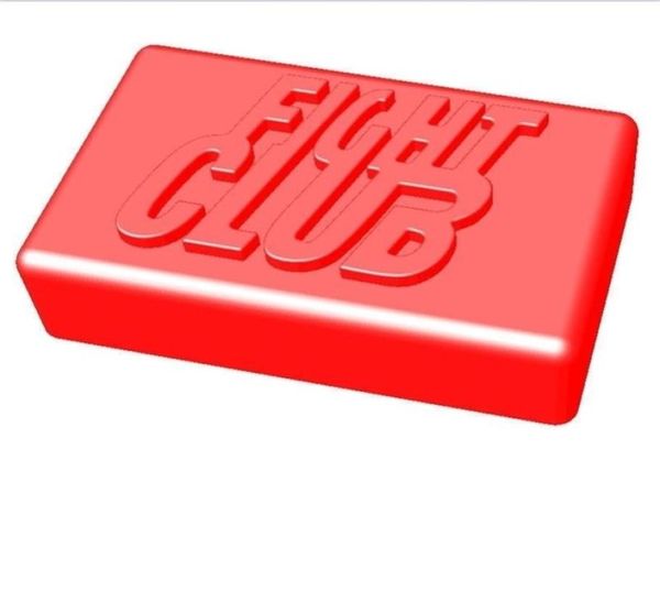 Fight Club – moule à savon en Silicone, moules à bougies, outils de décoration de gâteaux en chocolat faits à la main, T2007032893084