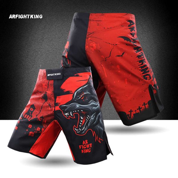 Combat Match MMA Combat Sport Shorts séchage rapide résistant à l'usure entraînement Fiess course boxe thaïlandaise Invincible hommes et femmes gymnase