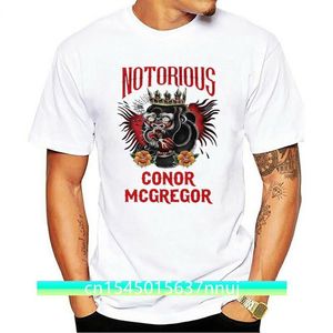 Fight Tee Notorious Conor McGregor Tattoo zwart T-shirt voor heren grafisch t-shirt 220702