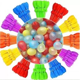 Fight Water Balloon Niños Juego Suministros Verano Playa al aire libre Juguete Fiesta 111pcs Lleno de agua