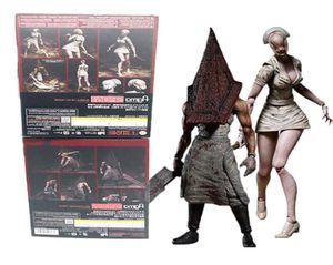 Figma Silent Hill Figure 2 pyramide rouge chose tête de bulle infirmière Sp061 figurine jouet horreur Halloween cadeau Q06215212943