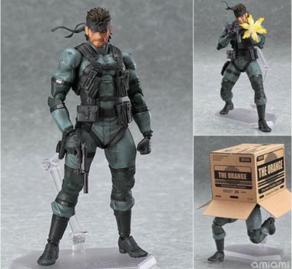 FIGMA243 Metal Gear Solid Son of Liberty Snake Anime Figuras Sexy Girl Toys Toys Collectible Doll Gift2572329