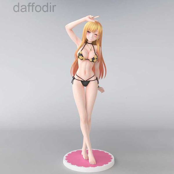 Figurines 23 cm My Dress-Up Darling Kitagawa Marin Bikini japonais Anime fille sexy PVC figurine jouet adultes Collection modèle poupée cadeaux 240308