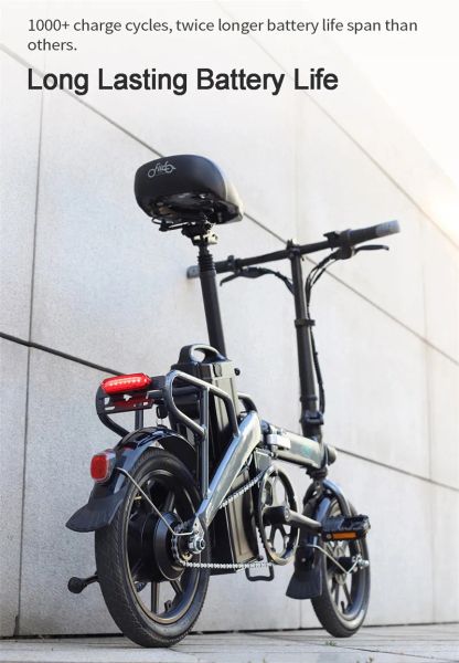 FIIDO M1 Pro Electric Bike 20 pouces 12,8AH 48V Pliage MOPED BICYLY 50 km / h Speed 130 km Milomage de kilométrage