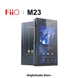 FIIO M23 embauche sans perte Android10 Portable Music Player Amp USB DAC MP3 Audio AK4191EQAK4499EX CHIPS PEQ Bluetooth 50 240506