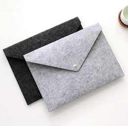 Bestandsmap Vilthouder Documenten Envelop Luxe Office Duurzaam Aktetas Document Bag Papier Portfolio Case Letter Envelop SN6231