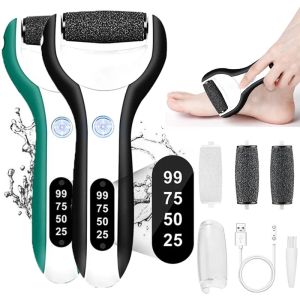 Bestanden elektrisch voetbestand pedicure bestand callus remover machine pedicure apparaat voet zorggereedschap voeten voor hakken verwijder dode huid zwart