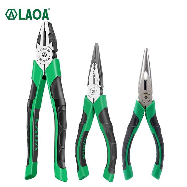 Fichiers Laoa Multitools 3 pièces jeu de pinces pince à pince coupe-fil coupe latérale électricien outils à main