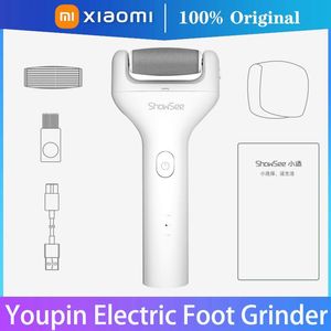 Fichiers Xiaomi Electric Foot File Tools Pédicure For Feet Electronic Callus Shaver étanche pédicure pour les talons fissurés et la peau morte