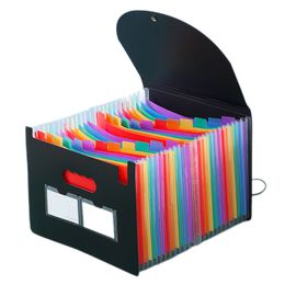 Fournitures de classement 1324 pochettes classeur extensible A4 grand classeur extensible classeur accordéons debout porte-documents rangement de bureau 230620