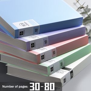 Filing Supplies 40 60 80 Pages A4 Size Information Book Folder Storage Rganizer Multilayer Looseleaf Student Office File 230706