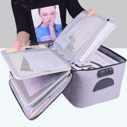 Bestandsmap voor het indienen van benodigdheden voor documentorganisator Bag Binder A3 A4 A5 A6 HOLDER SCHOOL STICIEREN Klembord Desk Office Accessories 230817