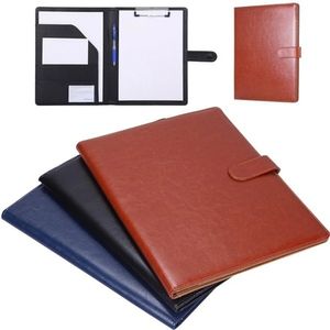 Filing Supplies Multifunctional A4 Conference Folder Business Stationery Folder Leather Contract File Folders Bill Organizer Document Holder 231026