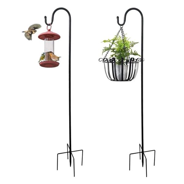 Film jardin berger crochets support de plante au sol lanterne piquet pour panier de fleurs panier suspendu tenture murale support de pot de fleur cintre