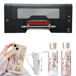 Filmoverdracht Crystal Clear Printing A3 UV DTF Printer Glas Metaal Leer Label Sticker Laminator