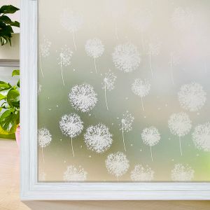 Films 3D Matte Window Film Privacy Stegde glas Vinyl Self Adhesive Film Frosted Heat isolatie Raamsticker voor thuisdeur Anti UV