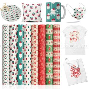 Films Lucky Goddness 8 PCS 12 * 12 dans le modèle de Noël Sublimation Papier Cricut Joy adapté à la souris Pad Infusible Transfer Ink Vinyl