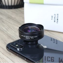 Filters 0.45X Macro -telefooncamera Lens 15x Macro 2 in 1 lens voor iPhone 12 Pro Max/11/XS Max/XR/XS Max Alle Android smartphone telefoonlens