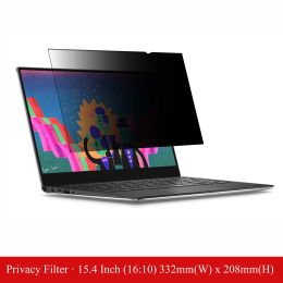 Filters 15,4 inch Antiglare Laptop Privacy Filter Scherm Protectorfilm voor computermonitor breedbeeld 16:10 Aspectverhouding