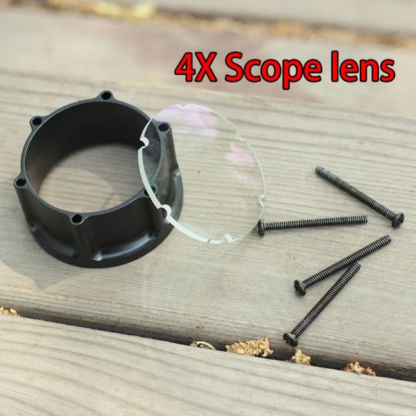 Filtres 1pc Composé arc 4 x 6x 8x Scope Lens Adaptateur de vue Arcle de viseur Arc à vue optique Optique Fibre à broche unique Porte de vue