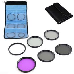 Filters 6 in 1 49 52 62 67 72 77 82mm UV CPL FLD ND2 ND4 ND8 Lens Filter Kit Camera Polarisator voor Nikon Pentax DSLR's Q230905