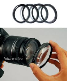 Filtres 82 mm 82 mm 4pcs Closeup Close Up Filtre RO LENSTRES FILTRES DIOPTER 4X +1 +2 +4 +10 Pour le canon Nikon Sony Pentax Fuji Lens N014