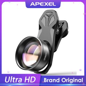 Filtres Apexel HD 2x téléobjectif portrait portrait de téléphone mobile Professional Camera téléobjectif pour iPhone Samsung Android Smartphones