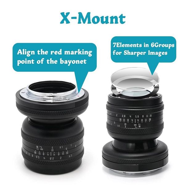 Filtres Asthori 50 mm f1.4 Focus de la lentille Tilthift de la trame complète