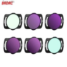 Filtres Filtre d'objectif BRDRC ND pour unité d'air DJI O3 ND8/16/32/64 ensemble filtre d'objectif en verre optique haute définition portable UV CPL pour DJI AvataL2403