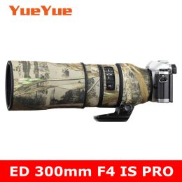 Filtros para Olympus M.Zuiko Digital Ed 300 mm F4 es Pro Water Waterprowre Lens Camuflage Coat Rain Cover Case Protective Case de nylon