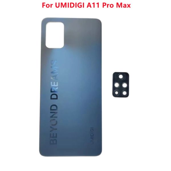 Filtres pour Umi Umididigi A11 Pro MAX Téléphone Couvre de batterie Couvre-coque Back Shell Cadre Cadre Caméra Pièces de vitre