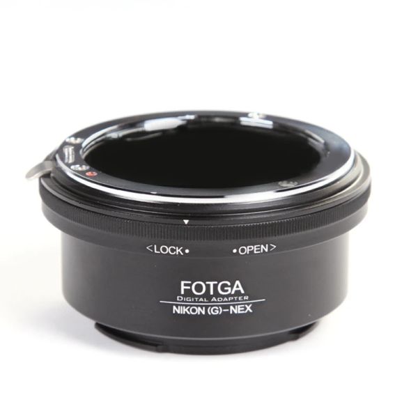 Filtres Anneau d'adaptateur FOTGA pour l'objectif Nikon Gnex à Sony NEX5 NEX3 A500 A6000 EMOUNT CAME CAME CAMER