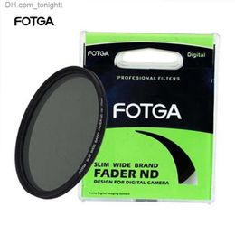 Filtres FOTGA Fader Variable réglable mince densité neutre ND filtre d'objectif ND2 à ND400 43/46/52/55/58/62/67/72/77/82/86mm pour Nikon Q230905
