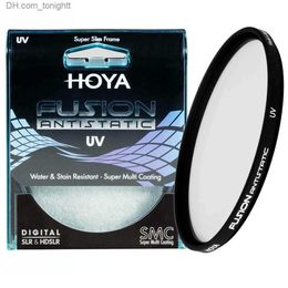 Filtres HOYA FUSION Filtre UV antistatique mince multicouche de protection 49_52_55_58_62_67_72_77_82mm pour appareil photo reflex accessoire protection lentille Q230907