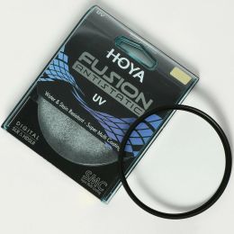 Filtros Hoya Filtro UV Fusión Antistático Slim Multicot Protective 49_52_55_58_62_67_72_77_82 mm para lente de protección de accesorios de cámara SLR