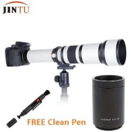 Filtres Jintu 6502600mm avec 2x téléconvery téléobjectif Zoom Lens pour Nikon D90 D750 D5600 D3300 D3200 D5300 D3400 D7200 D750 D500 D7500