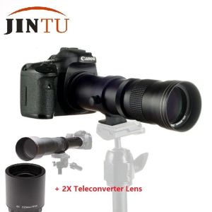 Filtres Jintu New 4201600mm Teobsing Lens avec 2x lentille téléconvertisseur pour canon EOS M Mount M200 M100 M50 M10 M6 M5 M3 M2 CAME EOSM