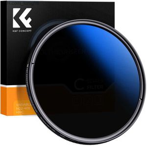 Filtres K F Concept 37-82mm Variable ND2-ND400 ND filtre MC réglable densité neutre Fader filtre pour 52mm 67mm 72mm 77mm objectif de caméra Q230905