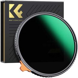 Filtres K F Concept 67mm série Nano-X filtre ND variable à tige de poussée ND2-ND400 filtre à densité neutre réglable étanche L2403