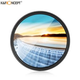 Filters KF Concept 77 mm Slim variabele en neutrale dichtheid Verstelbare Fader Variabele ND2 tot ND400 Lensfilter+MicroFiber Cleaning Doek