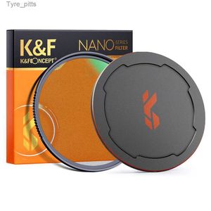 Filtres K F Concept noir Diffusion 1/4 1/8 Kit de filtre de brouillard d'objectif de caméra pour revêtement multicouche série Nano X 49mm 58mm 62mm 67mm 82mmL2403