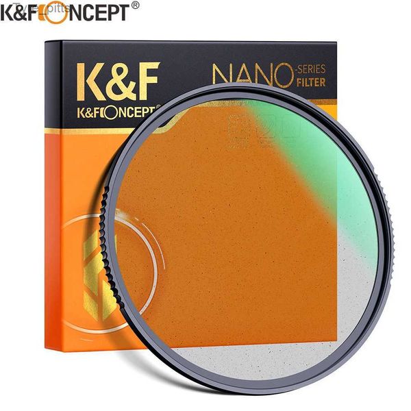 Filtres K F Concept Diffusion de brume noire 1/2 1/1 filtre d'objectif effets spéciaux filmer des vidéos comme des films 49mm 52mm 58mm 62mm 67mm 77mm 82mm L2403