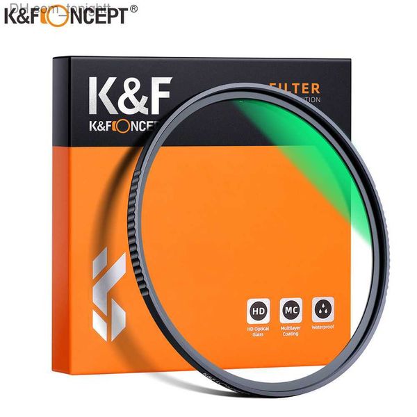 Filtres k F concept HD lentille de filtre UV Protection multicouche avec revêtements Nanotech filtre UV MC Ultra mince pour 49mm 52mm 58mm 62mm 67m Q230905