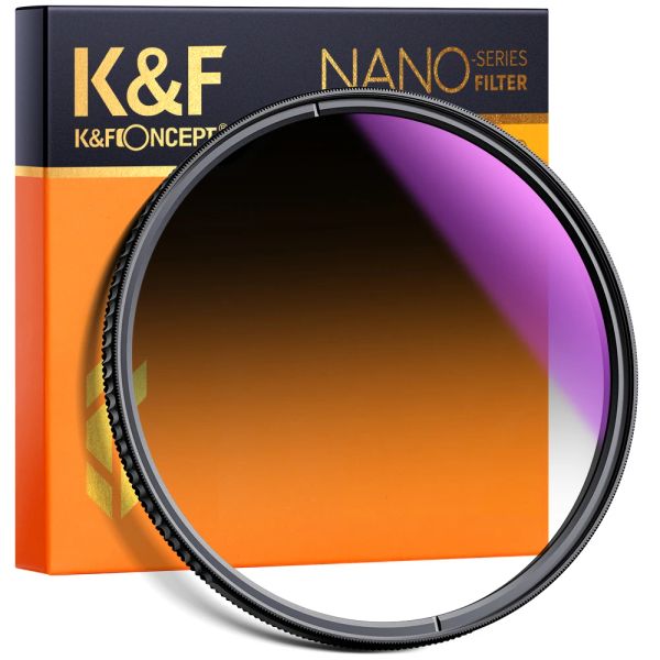 Filtres KF Concept Nanox GND16 LENS FILTRE HD VERRE OPTIQUE GRADIENT Soft avec revêtement 49 mm 52 mm 55 mm 58 mm 62 mm 67 mm 72 mm 77 mm 82 mm