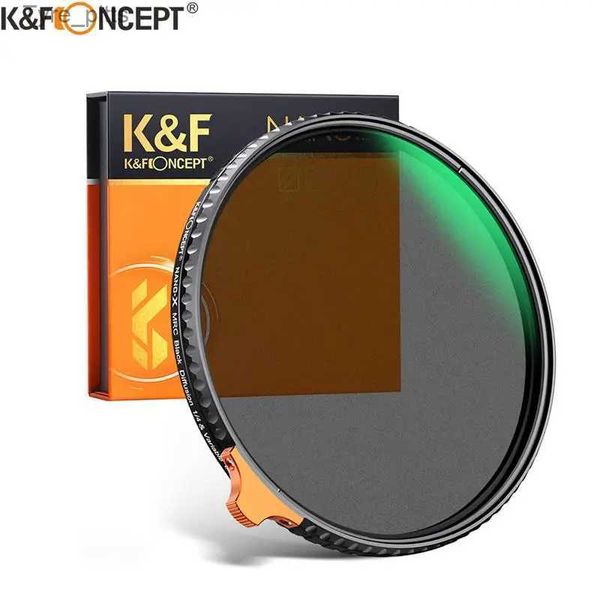 Filtres K F CONCEPT ND2-32 1/4 filtre de caméra à Diffusion de brume noire objectif variable 2-en-1 filtre ND vidéo 49mm 52mm 58mm 62mm 67mm 77mmL2403