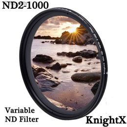Filters KnightX ND2 tot ND1000 Dimmer Variabel ND-filter Geschikt voor Canon Nikon 49mm 52mm 55mm 58mm 62mm 67mm 72mm 77mm AccessoiresL2403