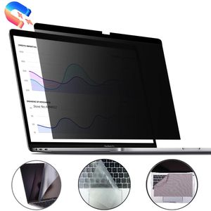 Filtres Filtre de confidentialité d'écran d'ordinateur portable pour MacBook Pro 14 16 Film de protecteurs d'écran A2442 A2485 M1 A2779 A2780 M2 Film magnétique amovible