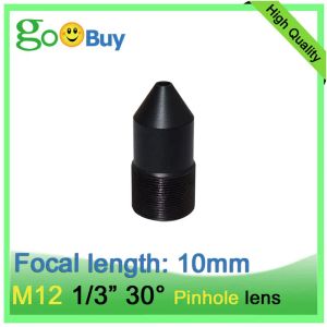 Filtres M12 Lentes à trous de 10 mm avec nez à pointère à point pour mini caméra 1/3 