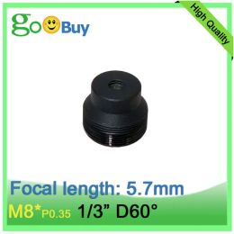 Filtres M8 * P0.35 Longueur focale 5,7 mm LEAN DE RÉCOURSE FACIAL 60 degrés pour 1/3 "CAPOR CMOS MINI CCTV CAME CAME FACE Identification