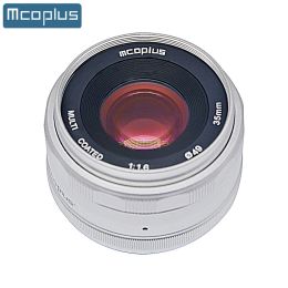 Filtres MCOPlus 35 mm F1.6 MANUEL FOCUS PRIME Prime Correction de lentilles APSC pour Sony Emount A7III A9 NEX 3 3N 5 NEX 5T NEX 5R NEX 6 7 A5100 A6300 A7